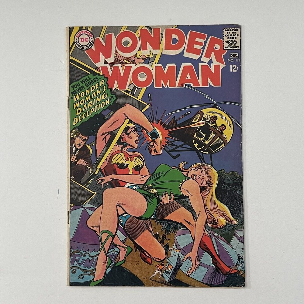 Wonder Woman #173 FN 6.0 DC Comics 1967 1st Appearance Of Tonia